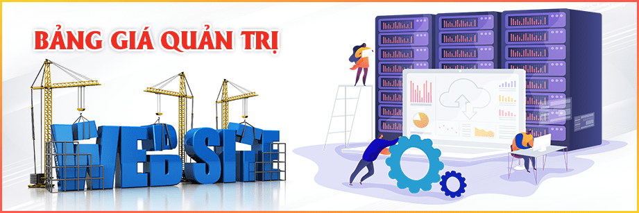 Bảng giá quản trị website