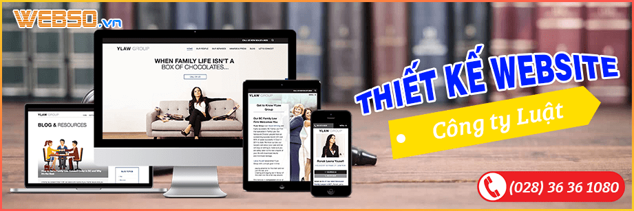 Dịch vụ Thiết Kế Website Công Ty Luật