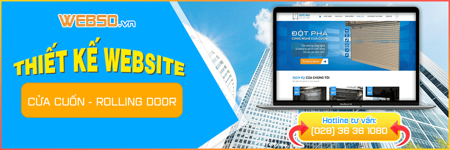 Thiết kế website cửa cuốn