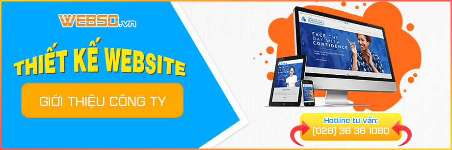 Dịch vụ Thiết kế website giới thiệu công ty