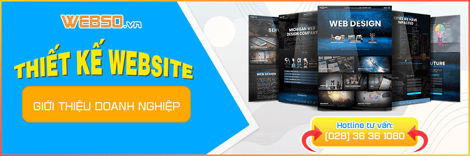 Dịch vụ Thiết Kế Website Giới Thiệu Doanh Nghiệp