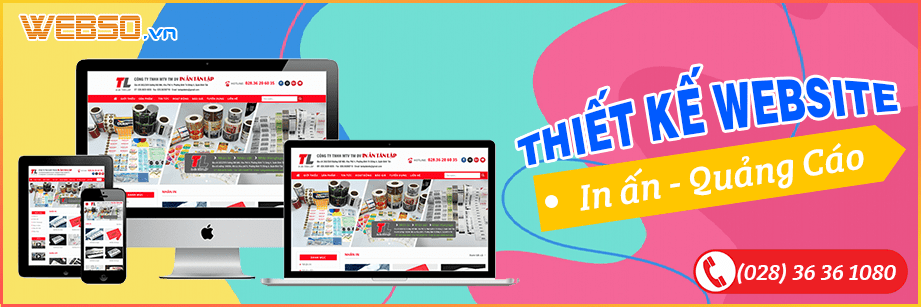 Dịch vụ Thiết kế website thiết kế in ấn