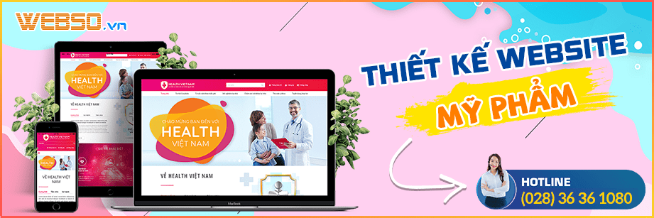 Dịch vụ Thiết kế website mỹ phẩm Dịch vụ Thiết kế website mỹ phẩm