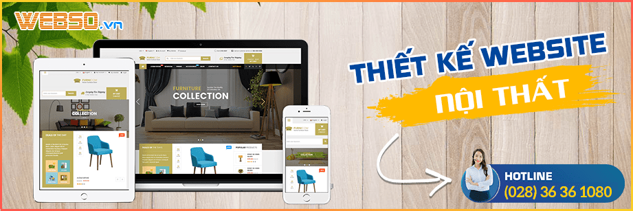 Dịch vụ Thiết Kế Website Nội Thất