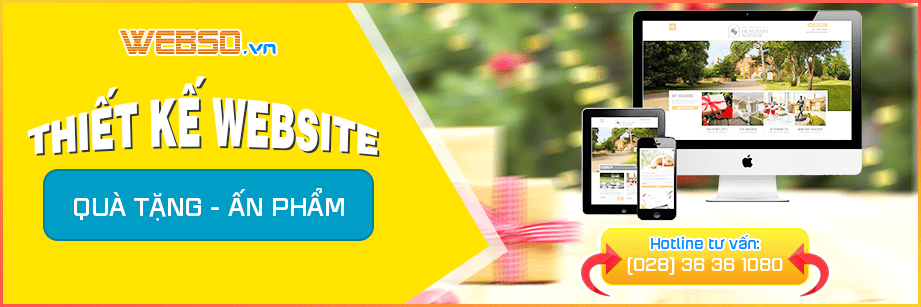 Thiết kế website quà tặng