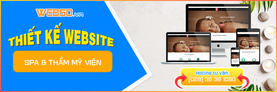 Dịch vụ Thiết Kế Website Spa