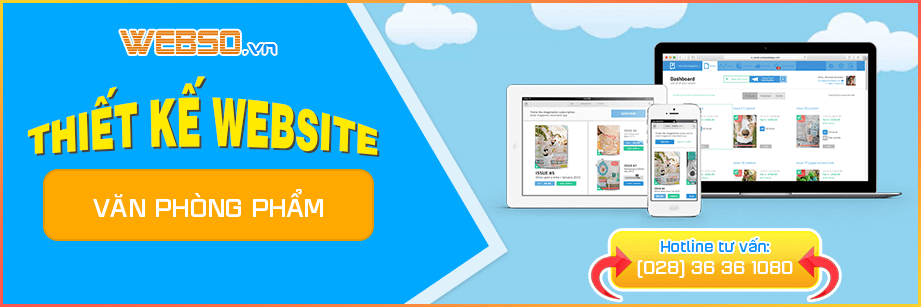 Dịch vụ Thiết Kế Website Văn Phòng Phẩm