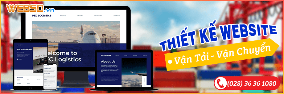 Dịch vụ Website Vận Tải Dịch vụ Website Vận Tải
