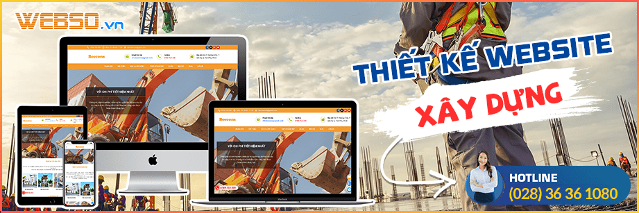 Dịch vụ Thiết kế website xây dựng