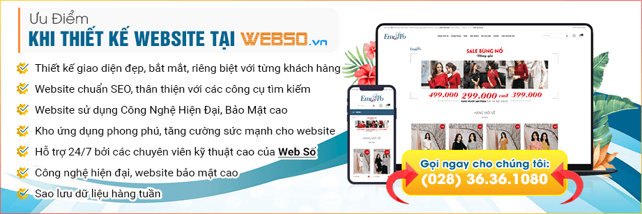 Ưu điểm khi Thiết kế website sim số tại SOLmedia