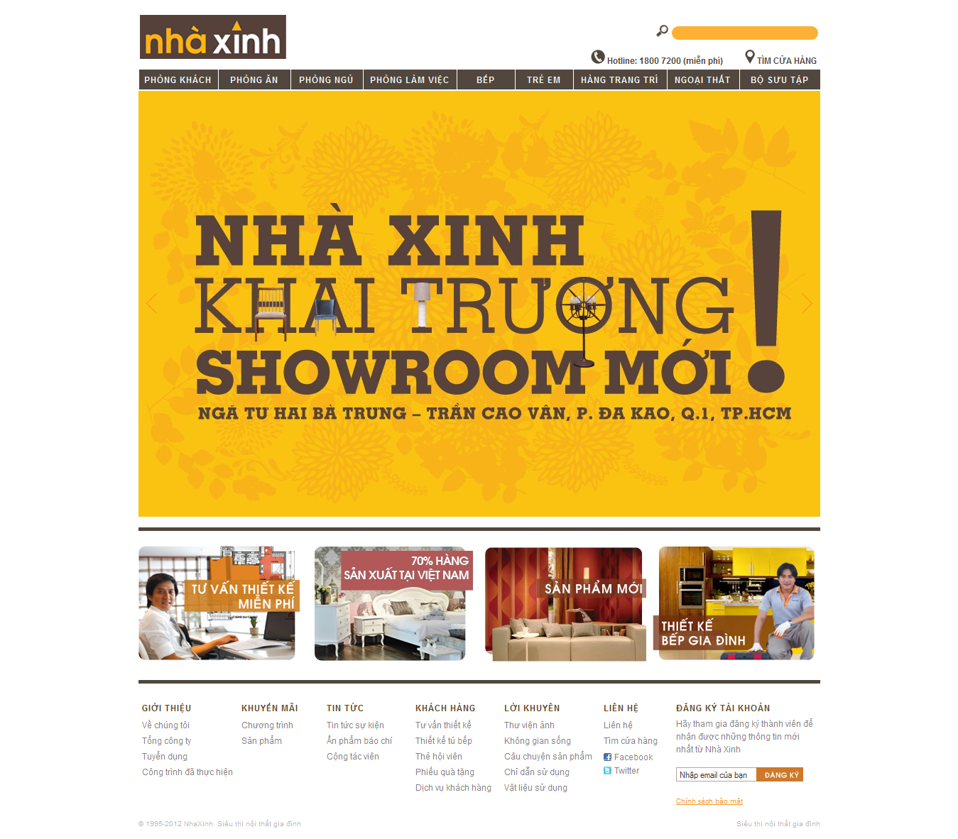 Mẫu website thi công nội thất 10226