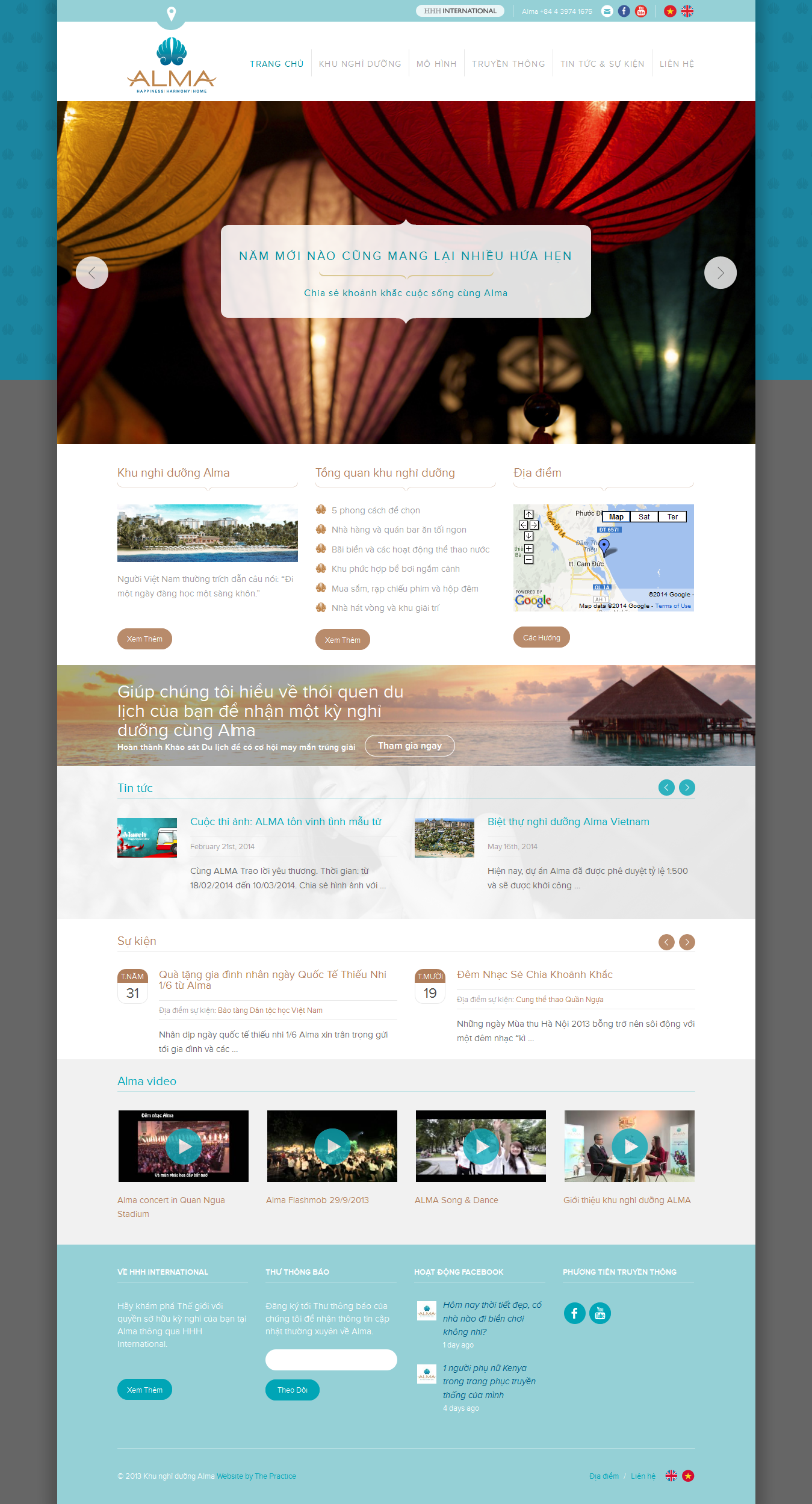 Mẫu website nhà hàng, khách sạn 10433