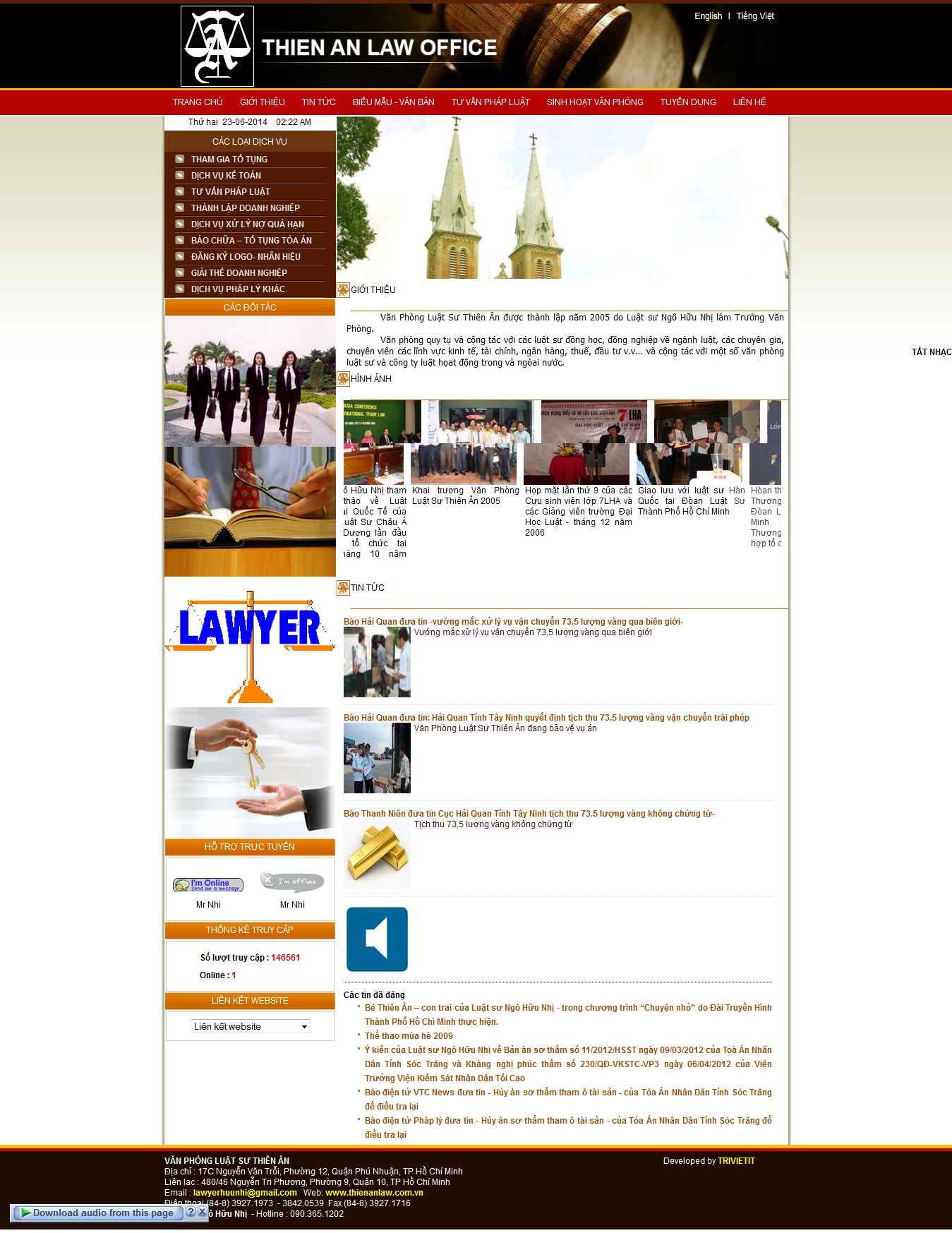 Mẫu website luật 10175