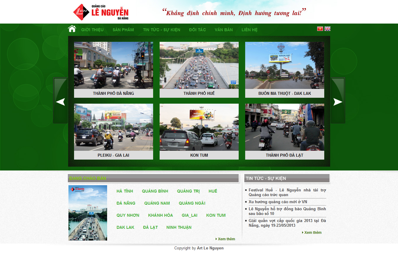 Mẫu website thiết kế quảng cáo 10140