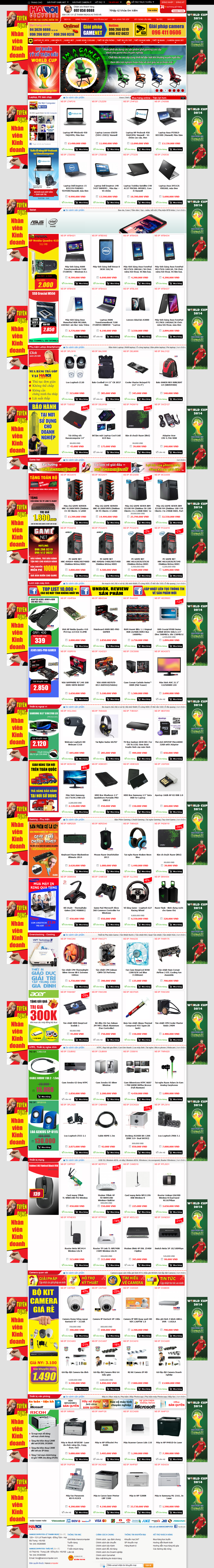 Mẫu website bán hàng điện tử 10200