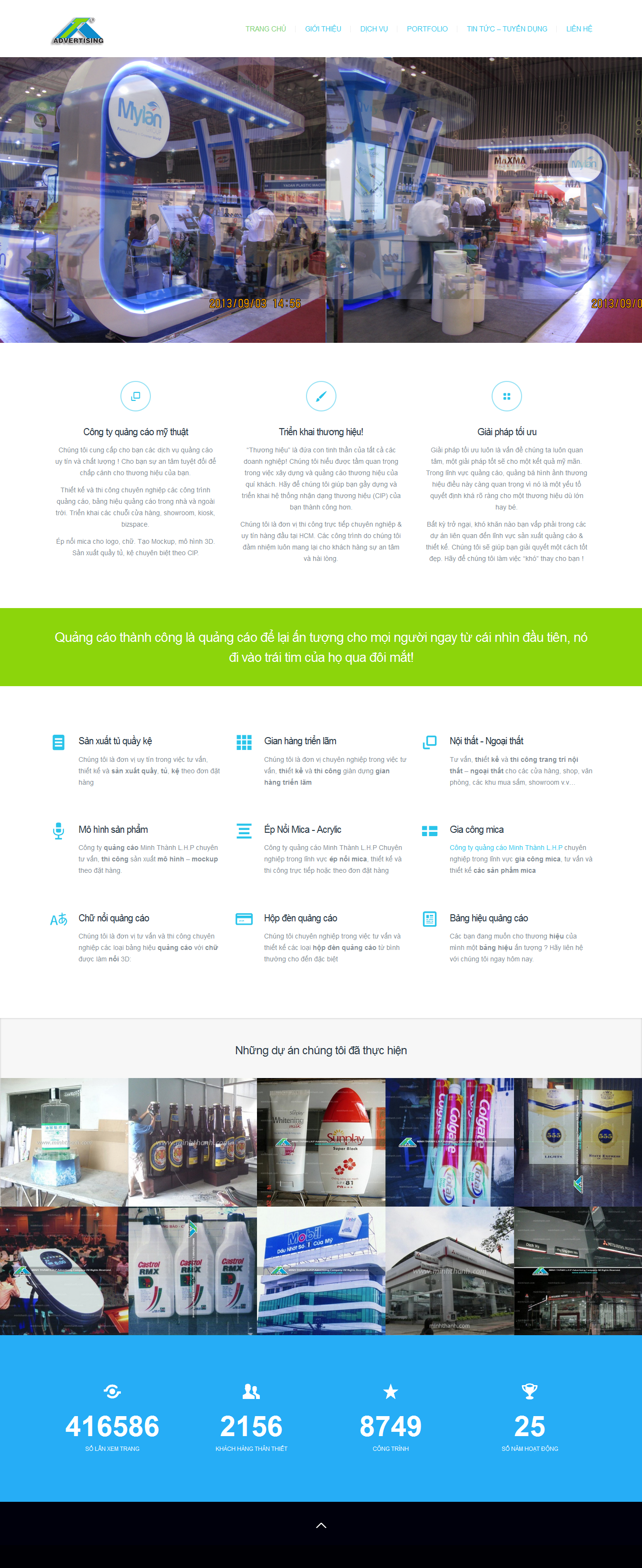 Mẫu website thiết kế nội thất 10147