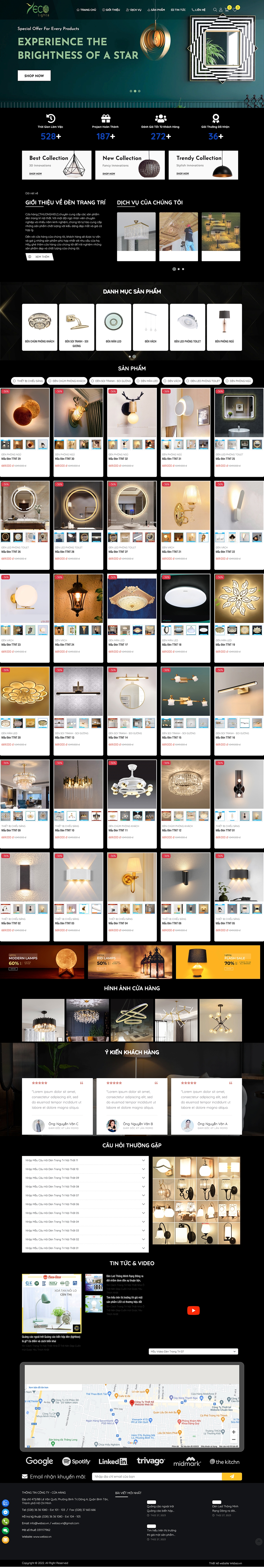 Mẫu Đèn Trang Trí 13550