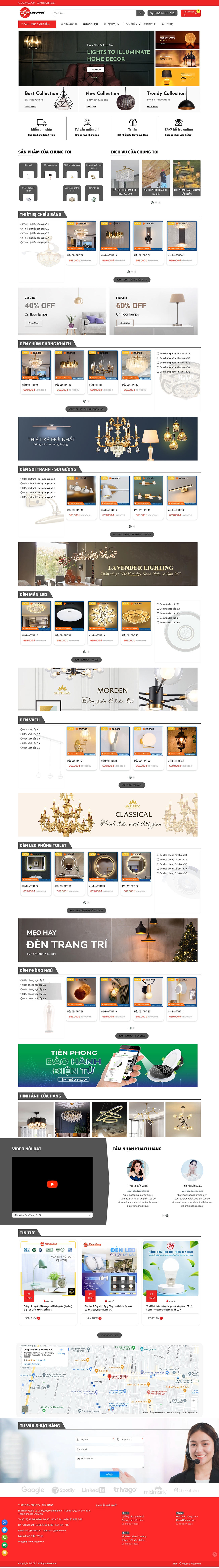 Mẫu Đèn Trang Trí 13551