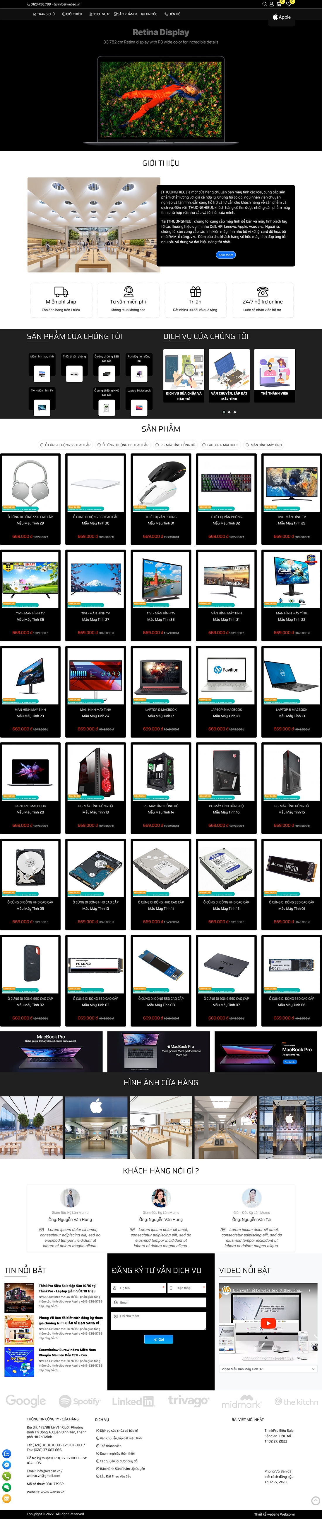 Mẫu Máy Tính 13583