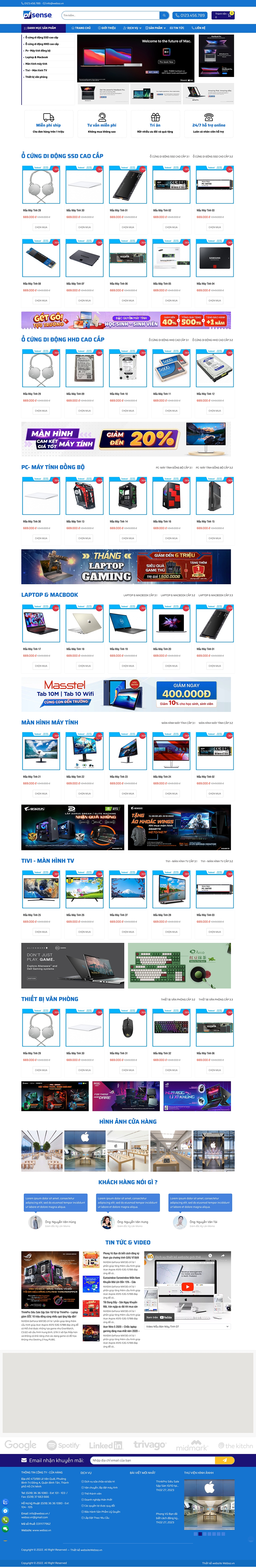 Mẫu Máy Tính 13584