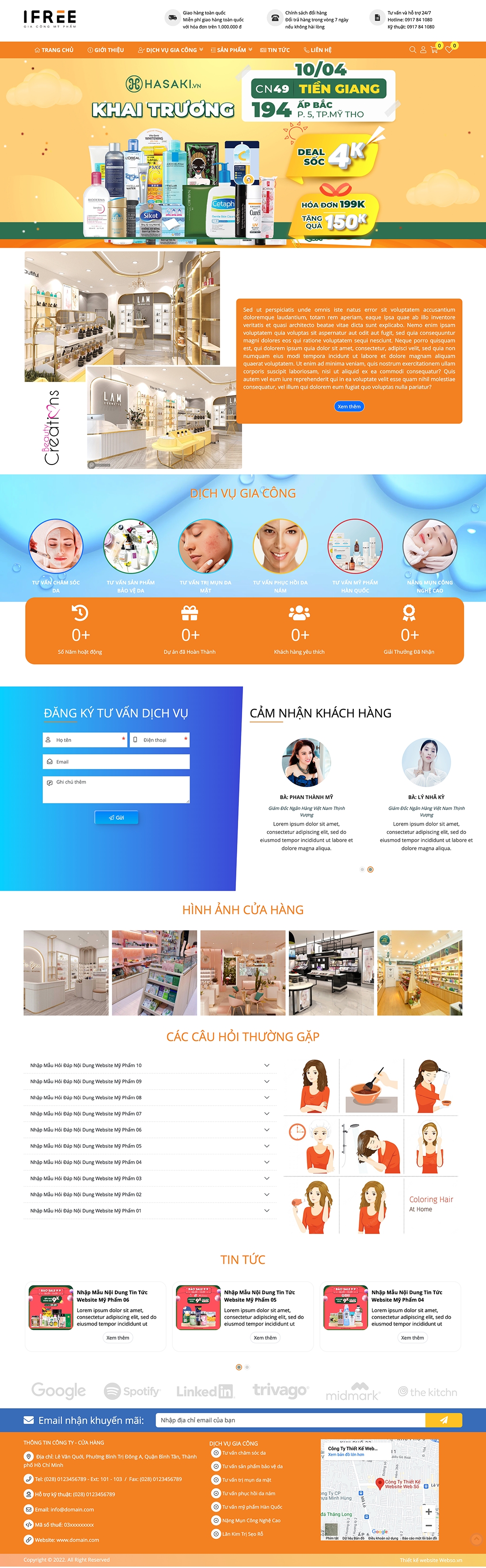 Mẫu Mỹ Phẩm 13588