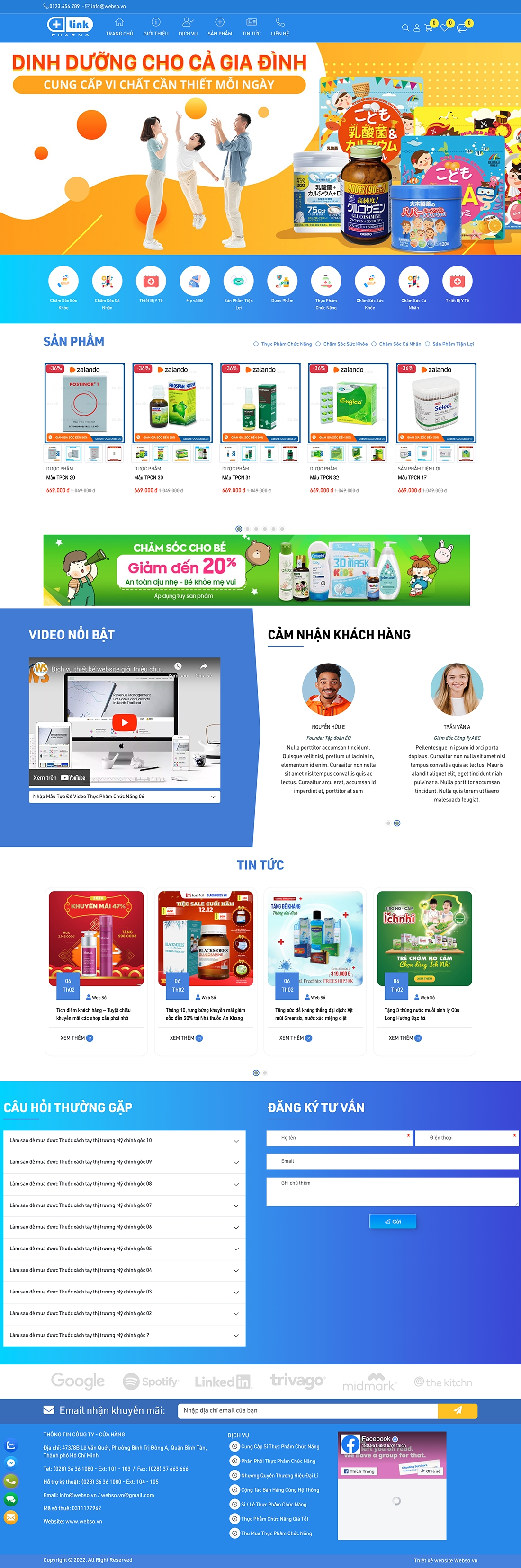 Mẫu Thực Phẩm Chức Năng 13532