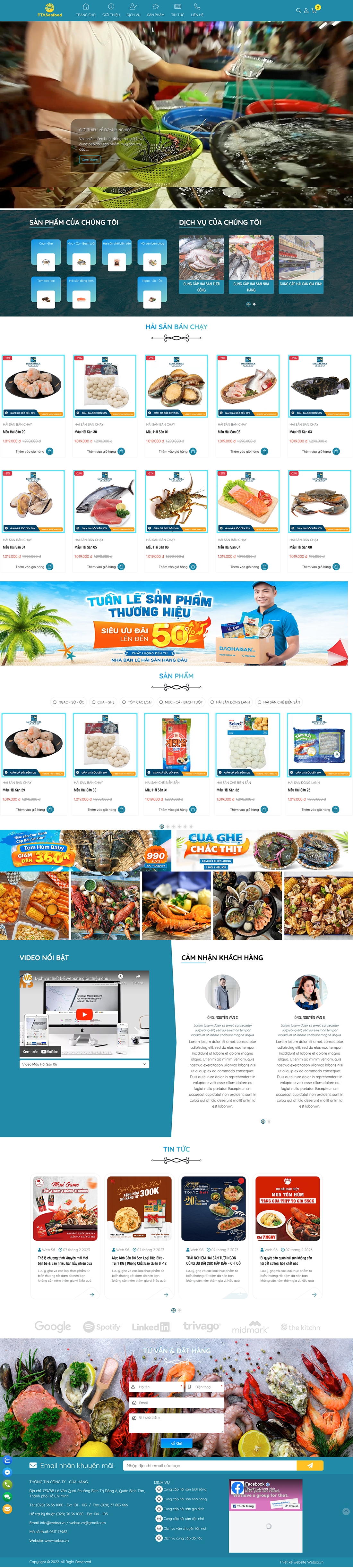 Mẫu Thuỷ Sản 13545