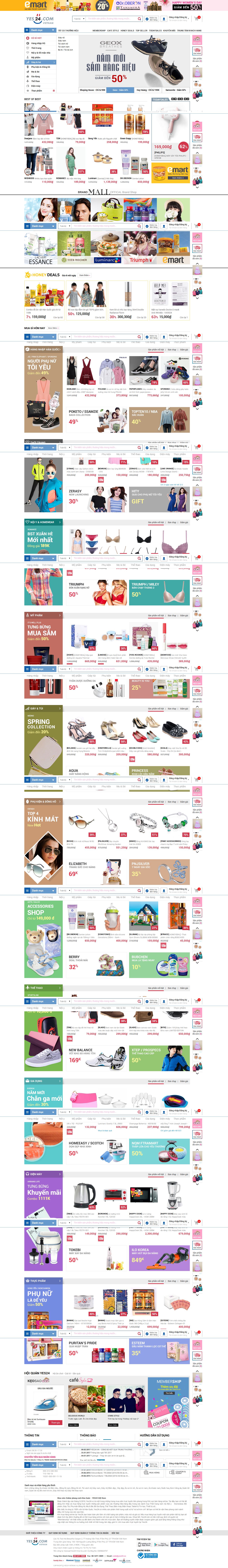 Mẫu website mỹ phẩm 10464