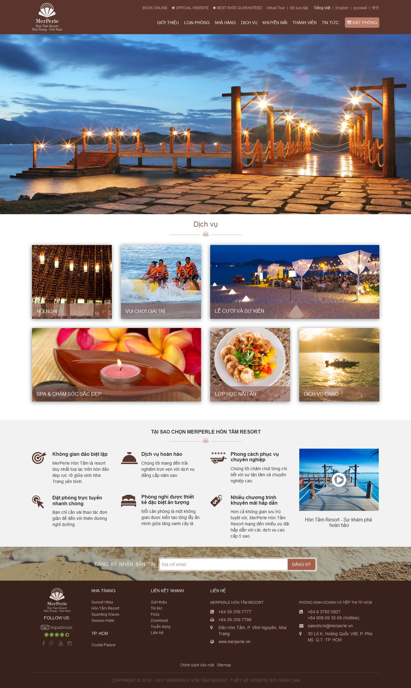 Mẫu website nhà hàng khách sạn 10443