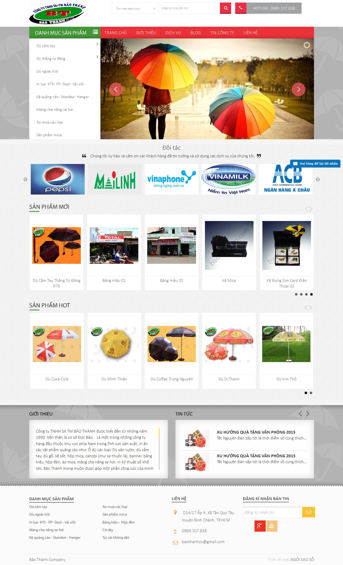 Mẫu website quà tặng 10266