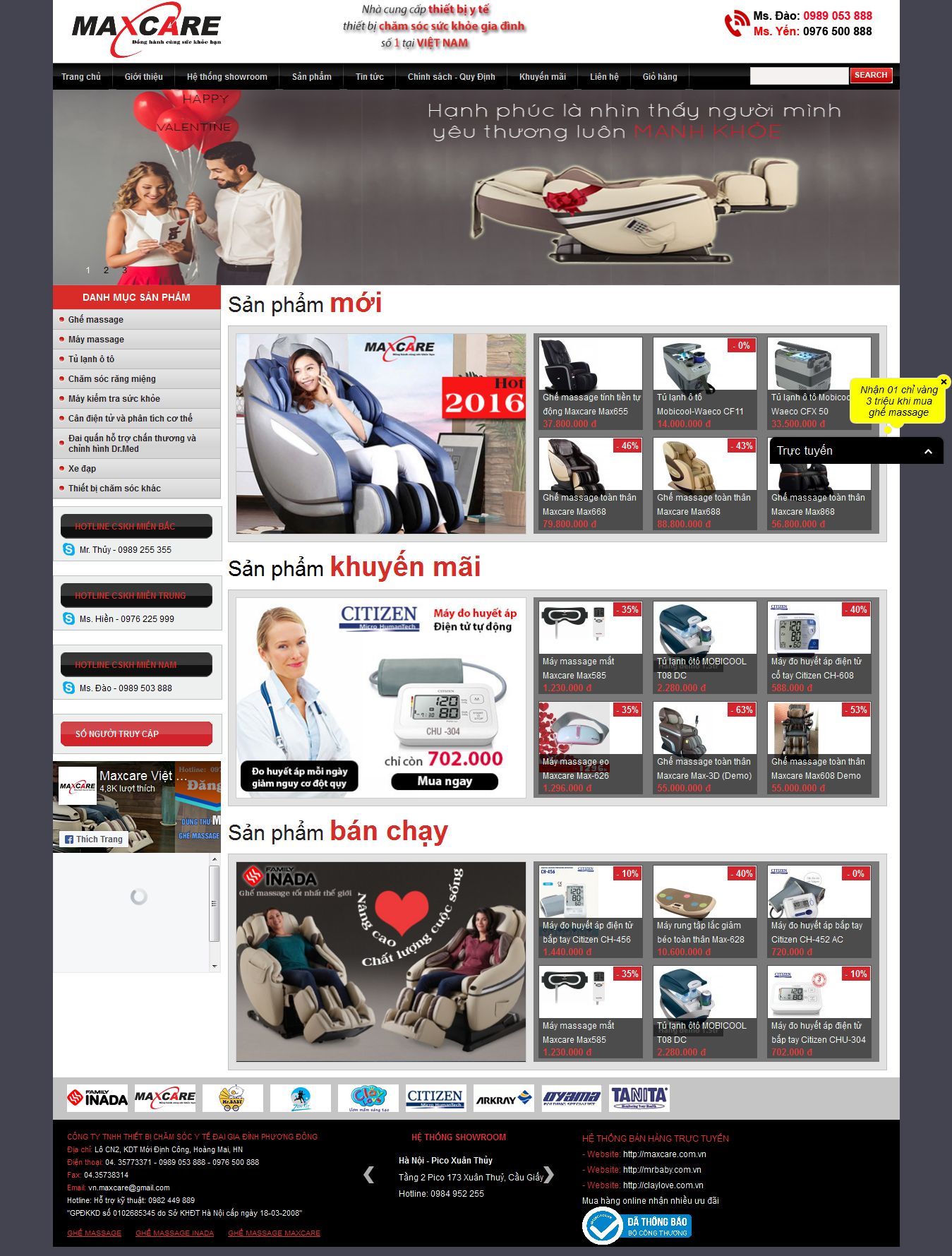 Mẫu website thiết bị y tế 10461