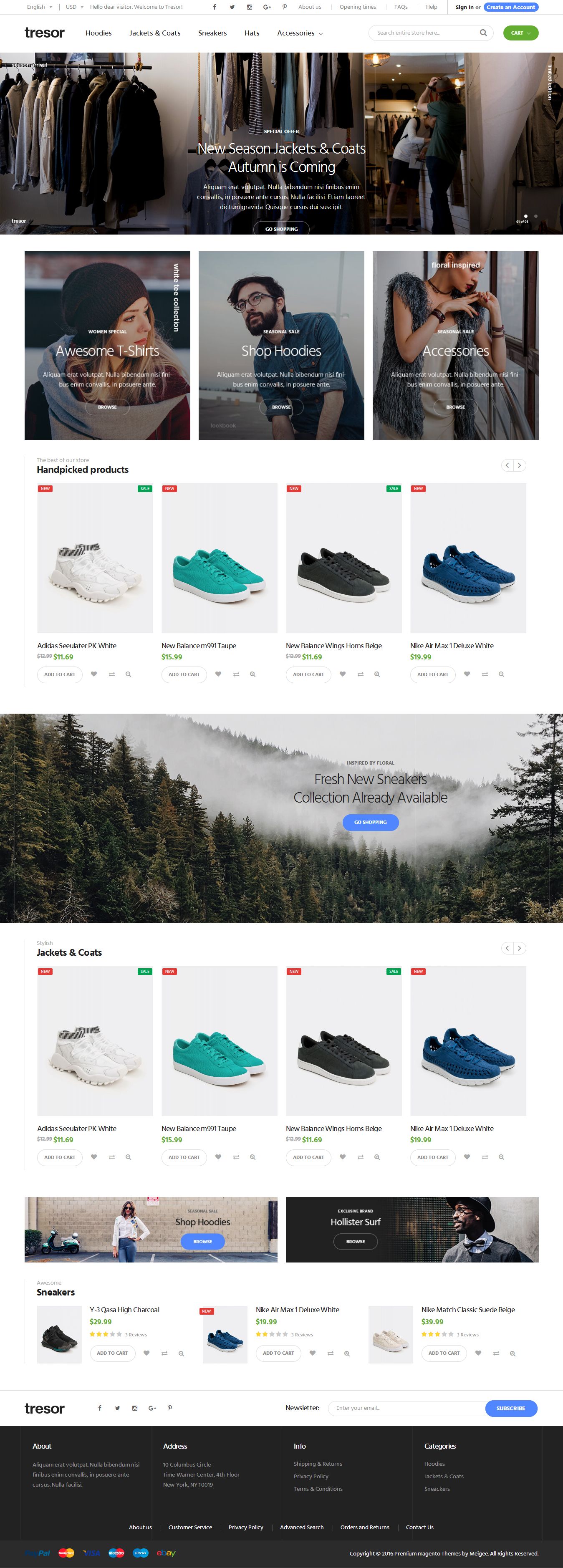 Mẫu website thời trang 12455