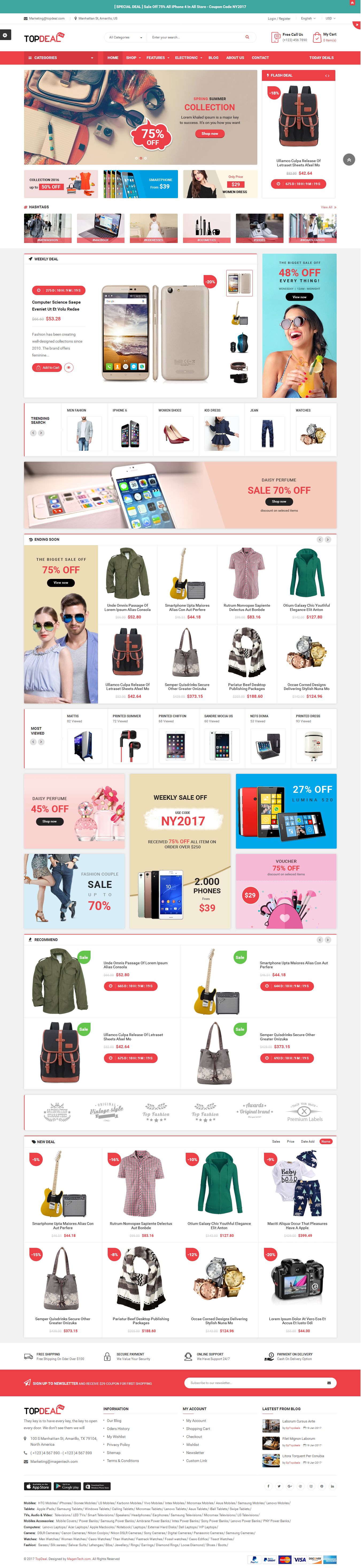 Mẫu website thời trang 12456