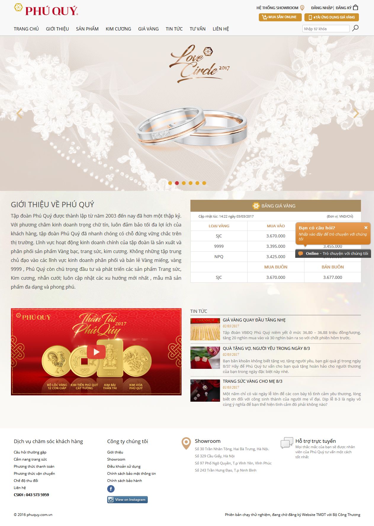 Mẫu website trang sức10396