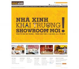Mẫu website thi công nội thất 10226
