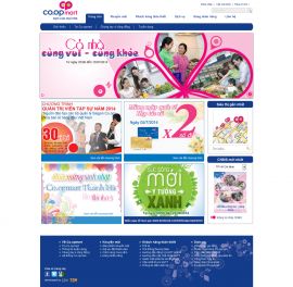 Mẫu website siêu thị 10295