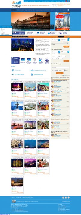 Mẫu website du lịch 1053