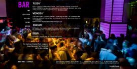 Mẫu website vũ trường 10288