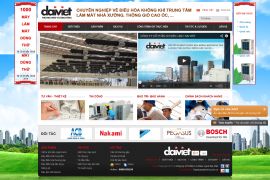 Mẫu wesite điện lạnh 1043