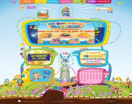 Mẫu website giải trí 10438