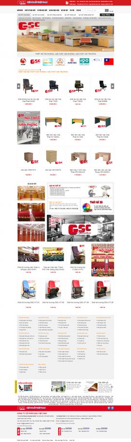 Mẫu website thi công nội thất - xây dựng 10232