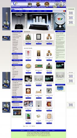 Mẫu website quà tặng 10271