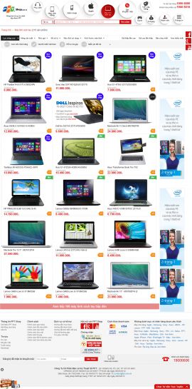 Mẫu website thương mại điện tử 10192