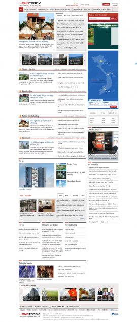 Mẫu website bất động sản 1025