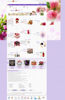 Mẫu website quà tặng 10272