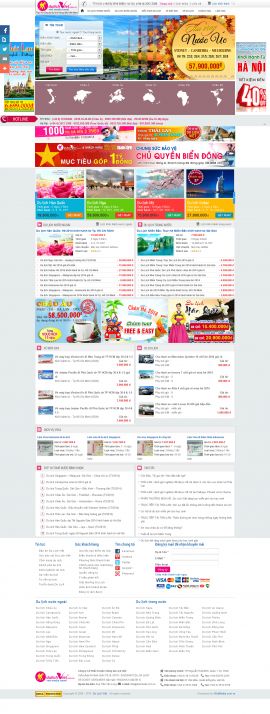 Mẫu website du lịch 1056