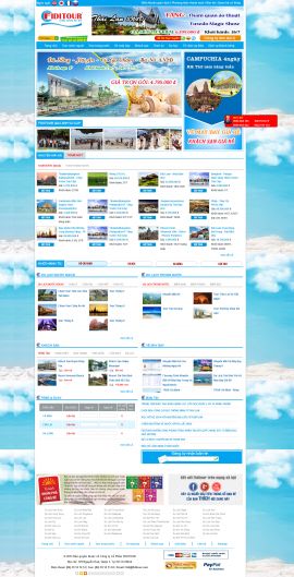 Mẫu website du lịch 1057