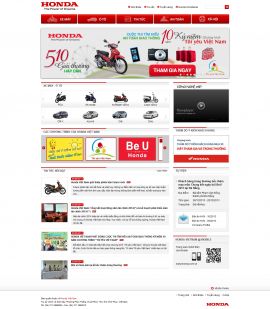Mẫu website giới thiệu xe 10255