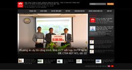 Mẫu website thiết kế xây dựng 10155