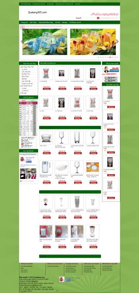 Mẫu website quà tặng  10274